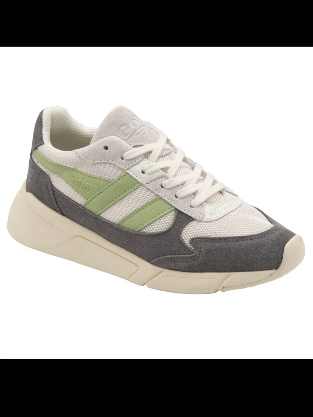 Gola Tempest Green/Grey Womens Trainers - 9